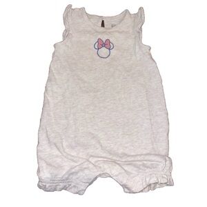 6-12M Baby Girl Minnie Mouse Sleeveless Romper